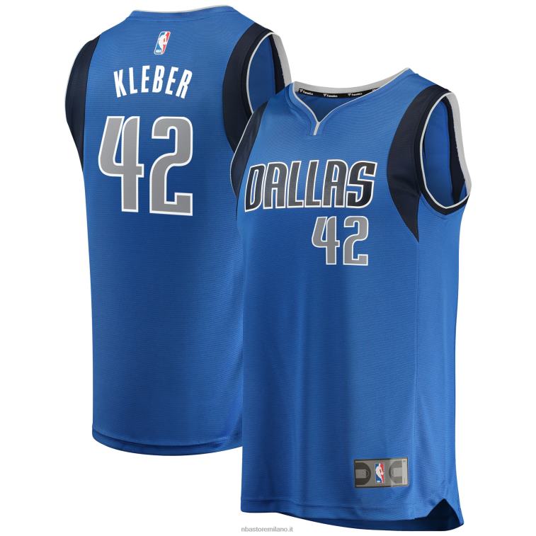 NBA 00F2L7934 maglia dallas mavericks maxi kleber royal fast break replica colore squadra giocatore