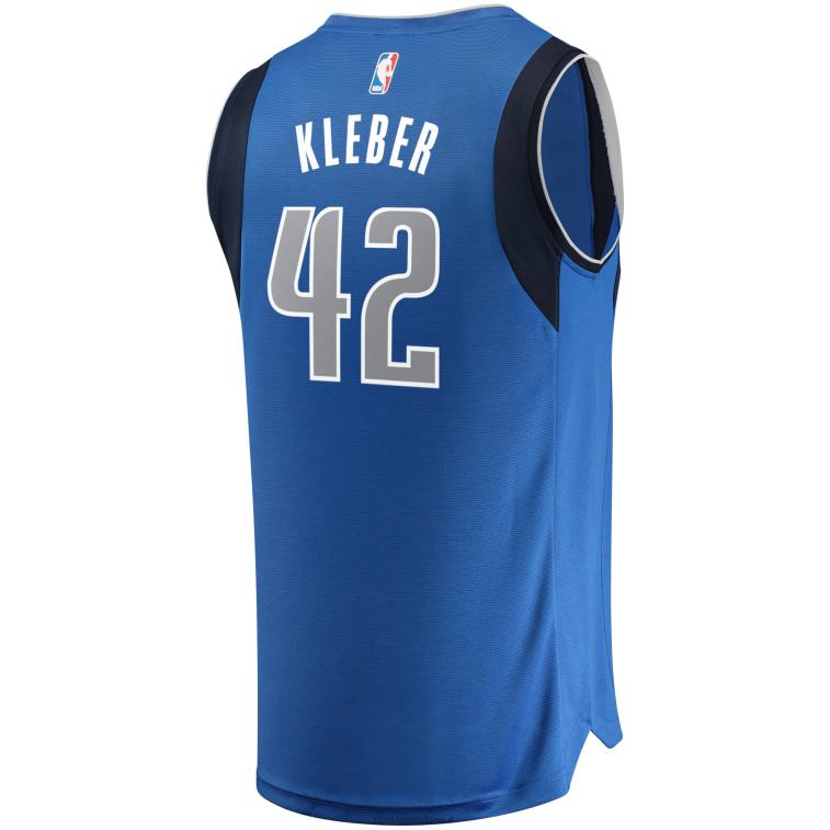 NBA 00F2L7934 maglia dallas mavericks maxi kleber royal fast break replica colore squadra giocatore