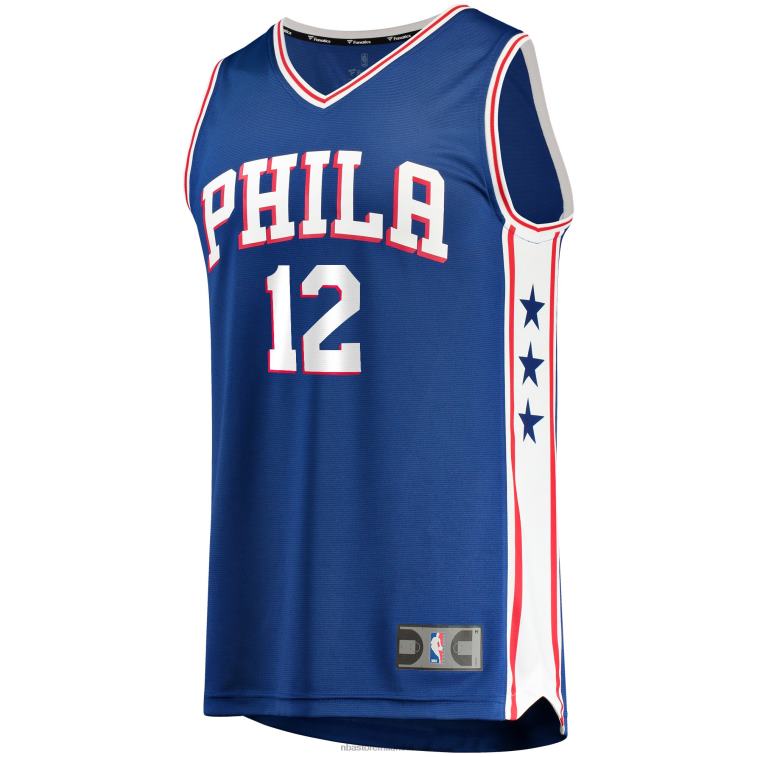 NBA 00F2L2301 Filadelfia 76ers tobias harris royal fast break replica maglia della squadra del giocatore