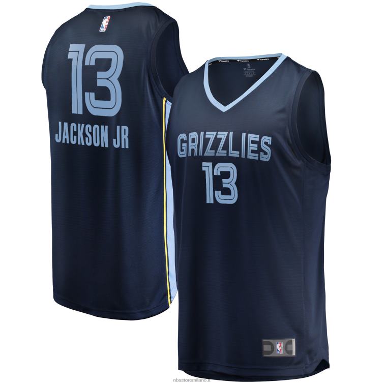 NBA 00F2L1990 memphis grizzlies jaren jackson jr. maglia replica fast break blu navy