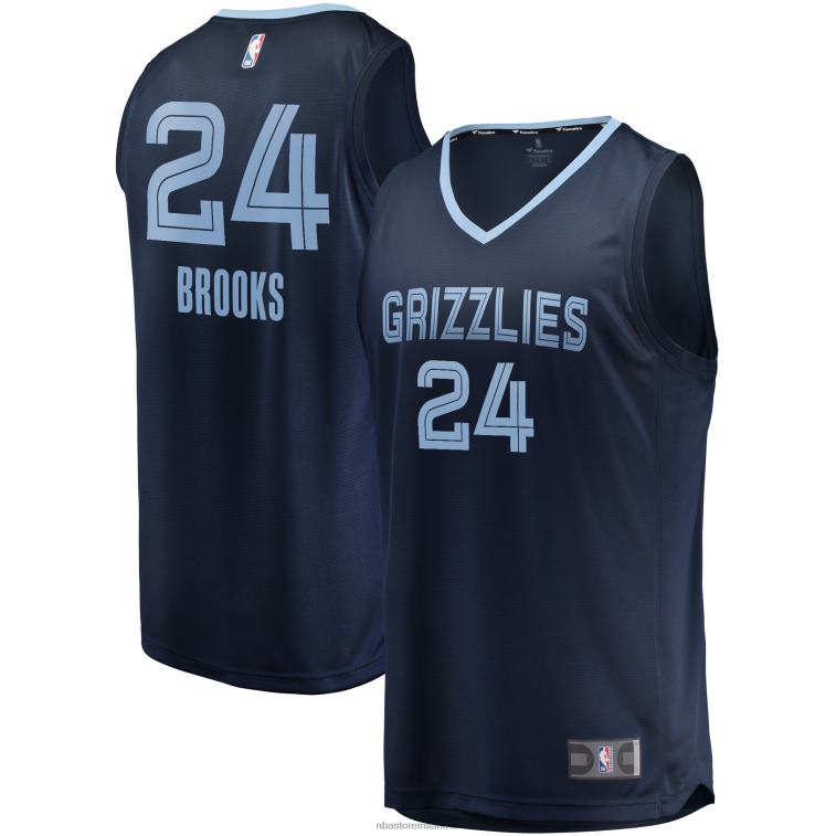 NBA 00F2L502 memphis grizzlies dillon brooks maglia da giocatore fast break navy