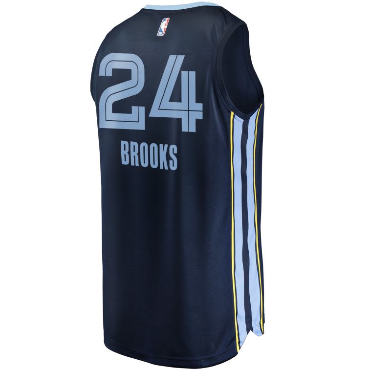 NBA 00F2L502 memphis grizzlies dillon brooks maglia da giocatore fast break navy