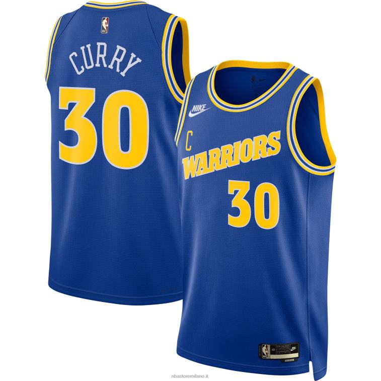 NBA 00F2L26 maglia golden state warriors stephen curry nike royal swingman