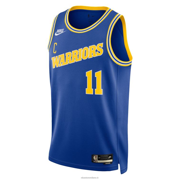 NBA 00F2L2720 maglia golden state warriors klay thompson nike royal swingman