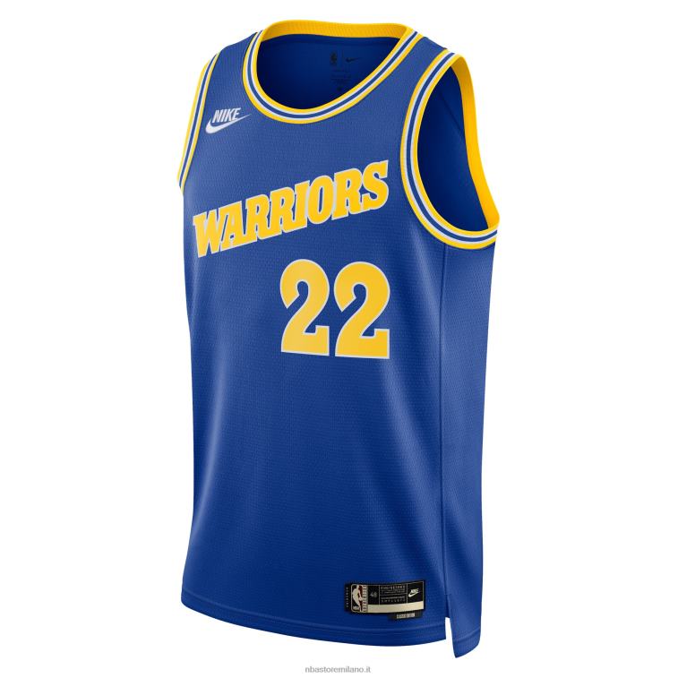 NBA 00F2L2857 golden state warriors andrew wiggins nike maglia blu swingman