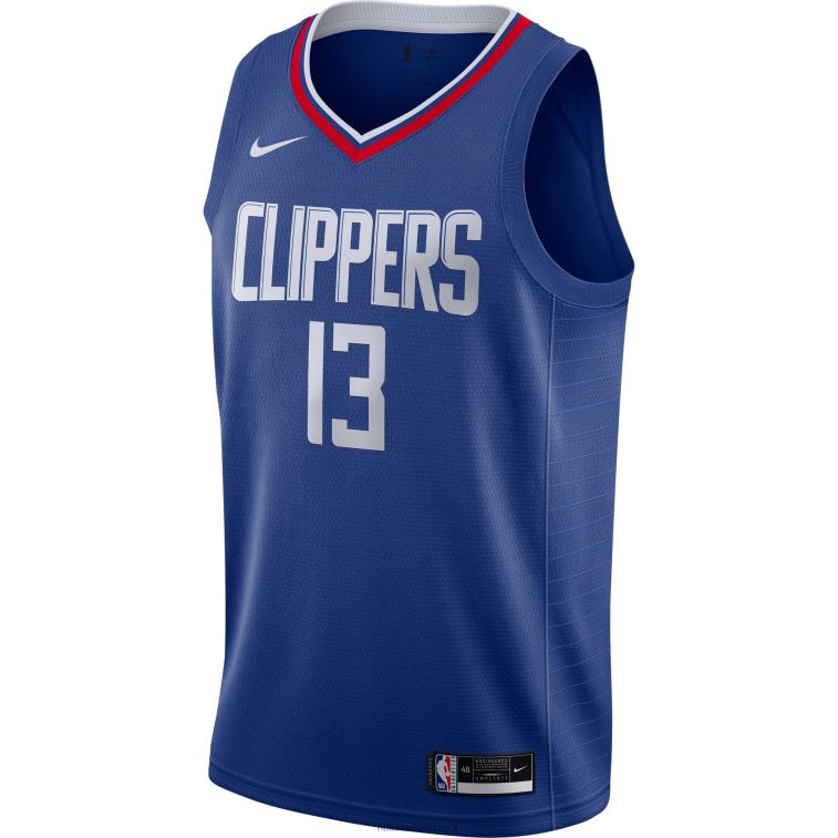 NBA 00F2L10666 maglia la clippers paul george nike royal swingman