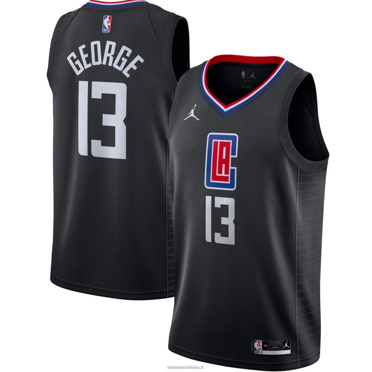 NBA 00F2L11350 maglia swingman nera marca la clippers paul george jordan
