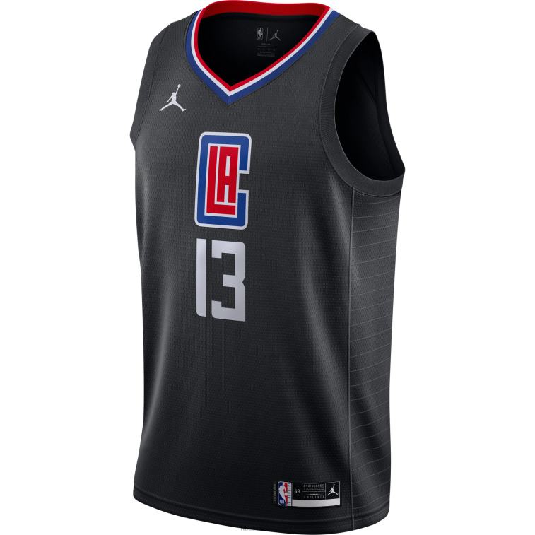 NBA 00F2L11350 maglia swingman nera marca la clippers paul george jordan