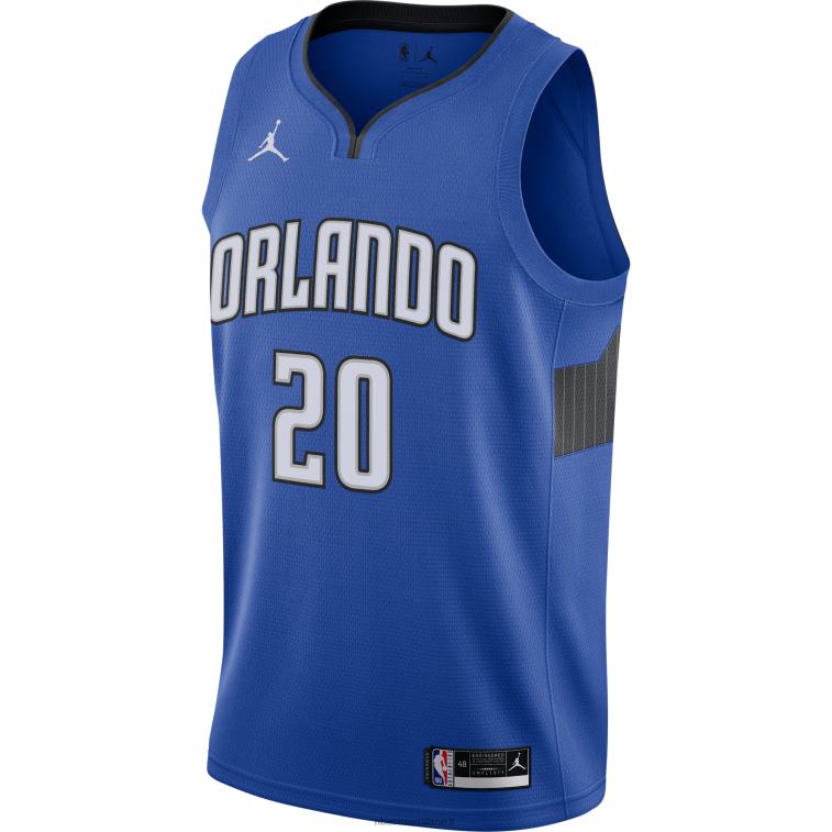 NBA 00F2L11688 maglia orlando magic markelle fultz jordan brand royal swingman