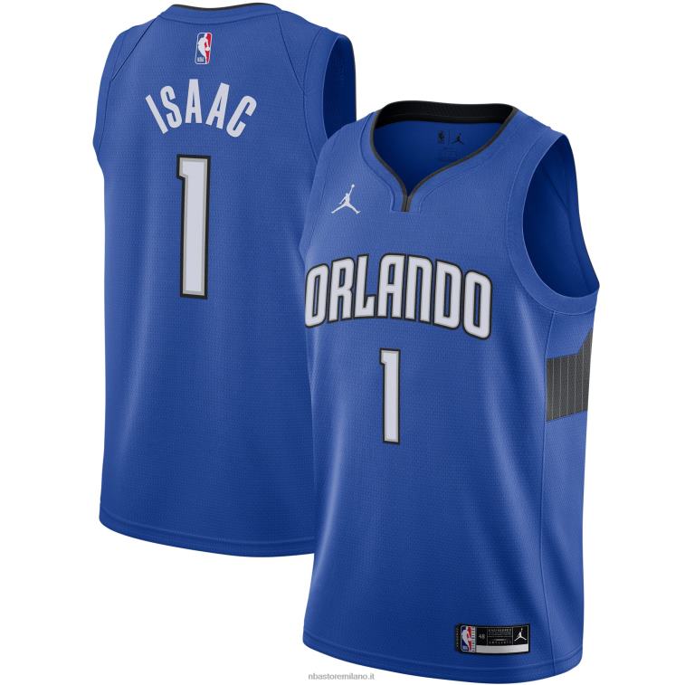 NBA 00F2L11816 orlando magic jonathan isaac jordan marca maglia swingman blu