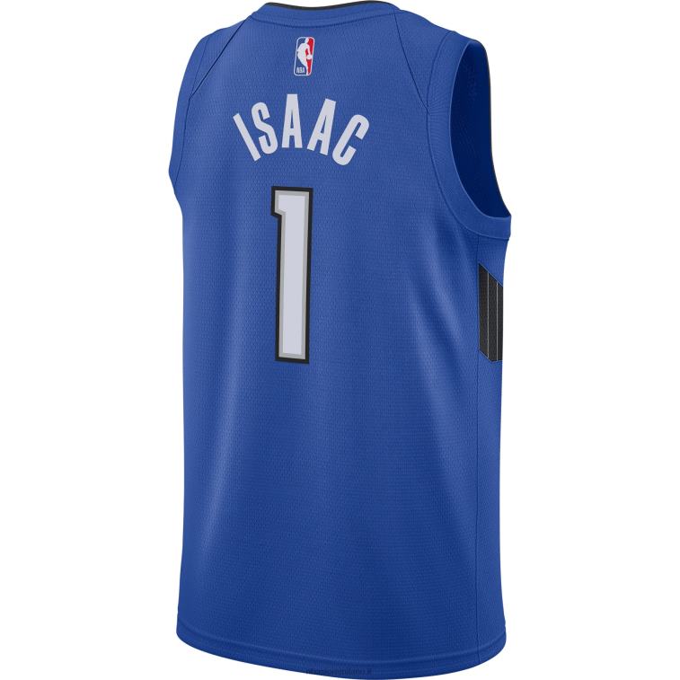 NBA 00F2L11816 orlando magic jonathan isaac jordan marca maglia swingman blu