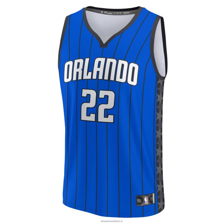 NBA 00F2L1282 orlando magic franz wagner maglia blu contropiede replica