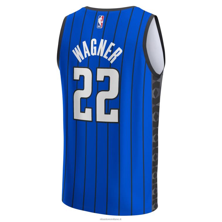 NBA 00F2L1282 orlando magic franz wagner maglia blu contropiede replica