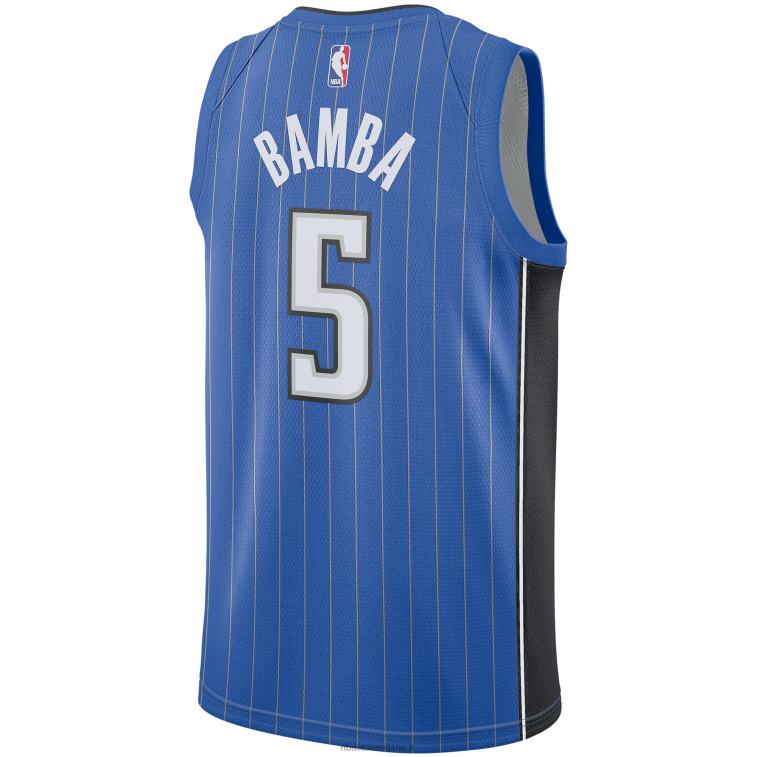 NBA 00F2L1483 maglia orlando magic mohamed bamba nike royal swingman