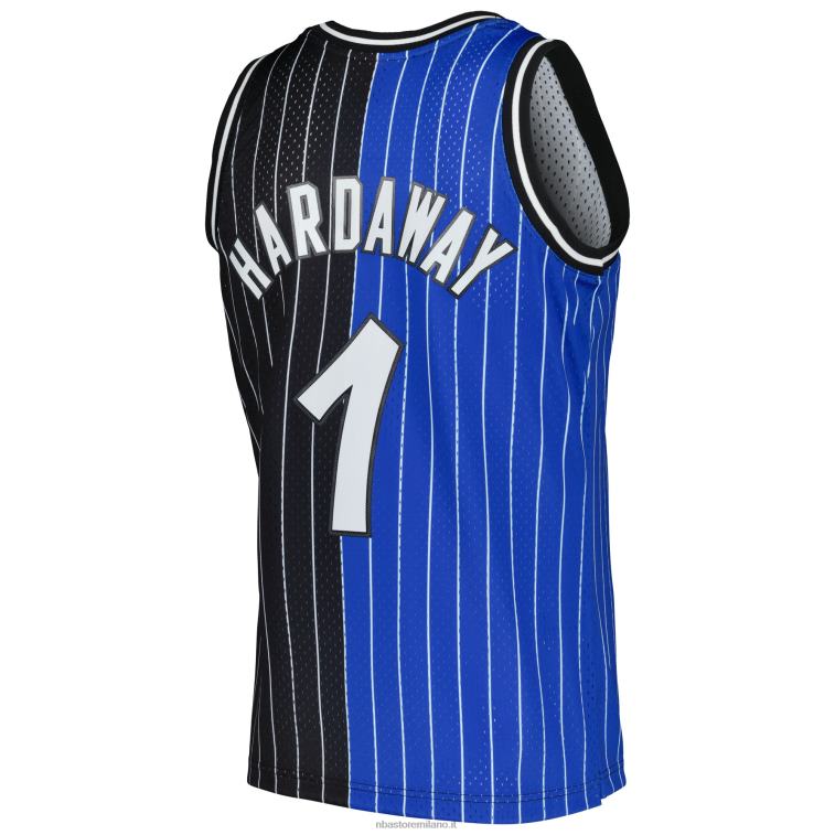 NBA 00F2L1832 orlando magic penny hardaway mitchell & ness blue/black hardwood classics split swingman jersey