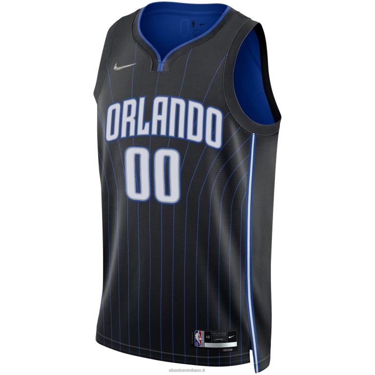 NBA 00F2L1878 orlando magic nike black diamond swingman maglia personalizzata