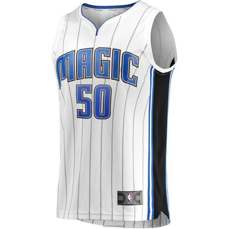 NBA 00F2L3991 maglia orlando magic cole anthony bianca contropiede replica