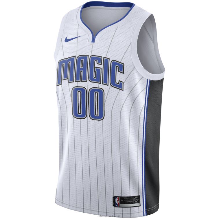 NBA 00F2L4847 orlando magic nike maglia bianca swingman personalizzata
