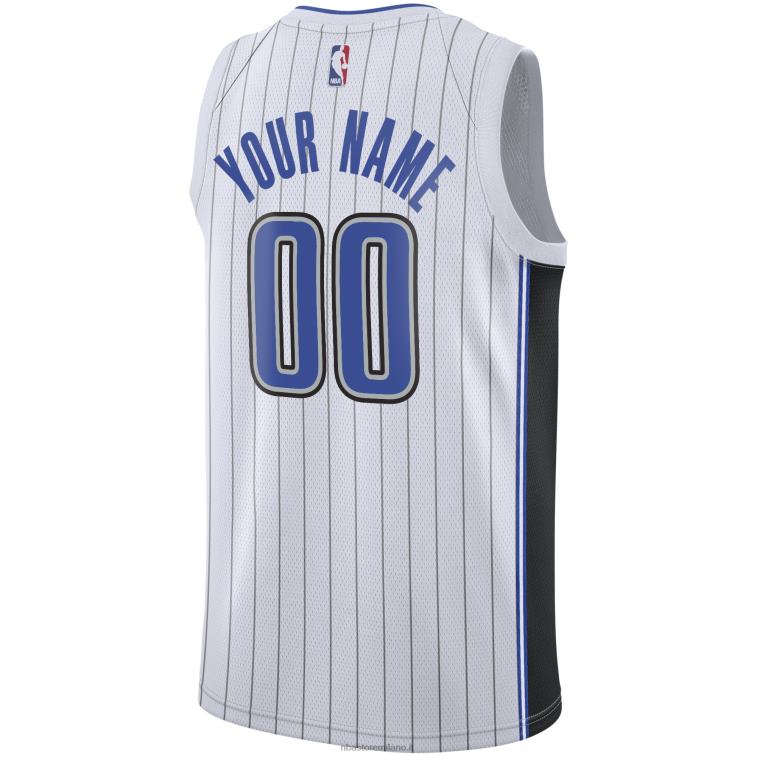 NBA 00F2L4847 orlando magic nike maglia bianca swingman personalizzata
