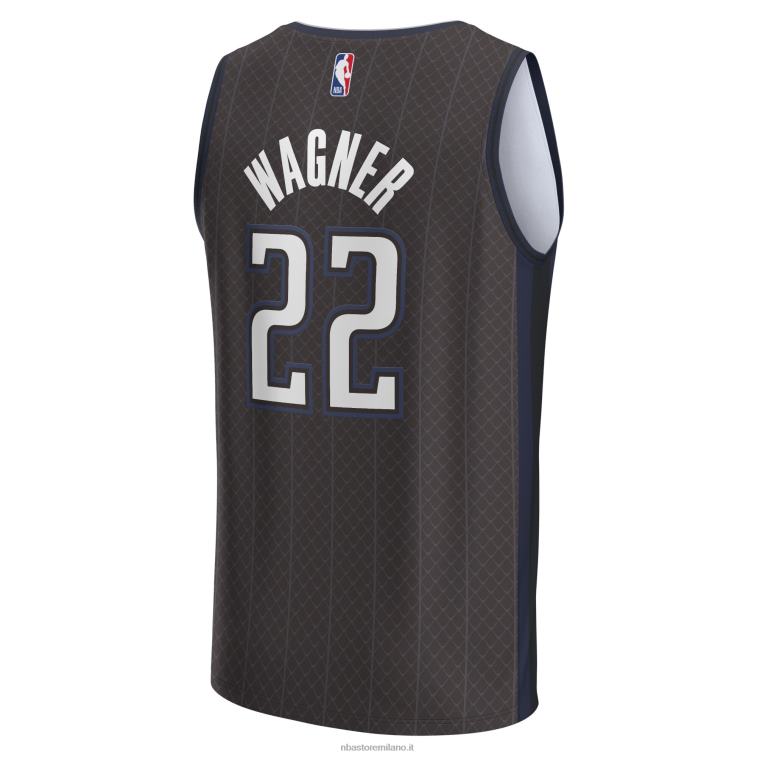 NBA 00F2L5361 orlando magic franz wagner maglia fastbreak nera