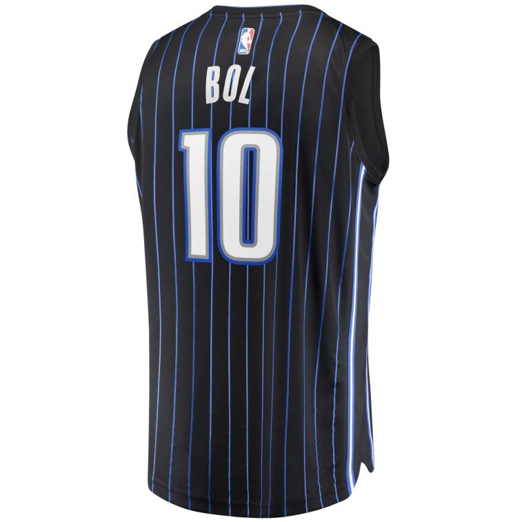 NBA 00F2L586 maglia orlando magic bol bol nera contropiede replica