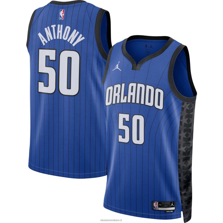 NBA 00F2L8444 maglia swingman blu marca orlando magic cole anthony jordan