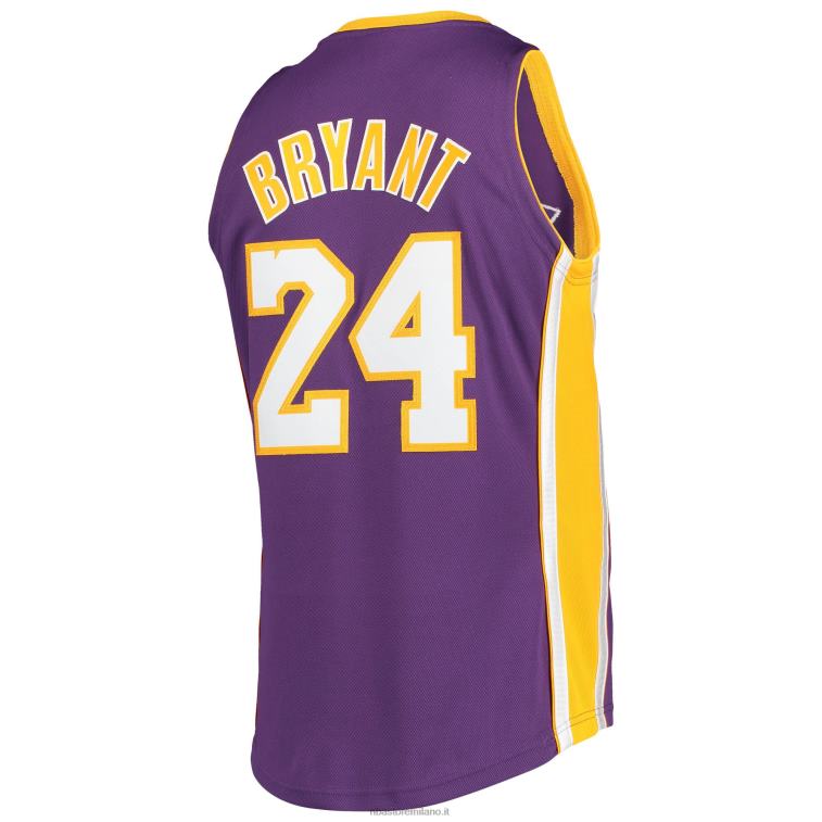 NBA 00F2L1009 los angeles lakers kobe bryant mitchell & ness viola hardwood classici 60a stagione maglia autentica