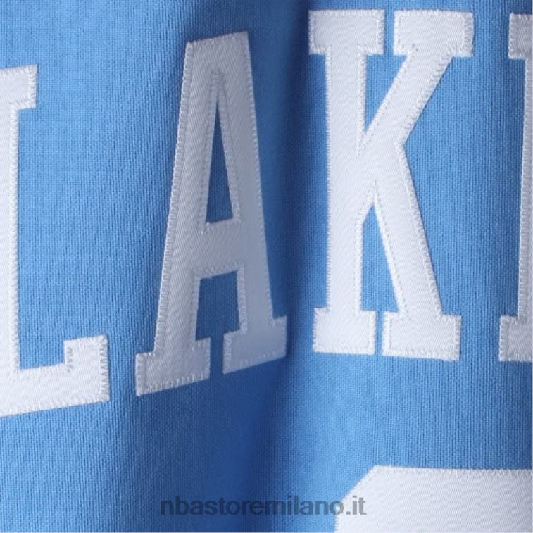 NBA 00F2L2765 los angeles lakers kobe bryant mitchell & ness azzurro # 8 maglia autentica