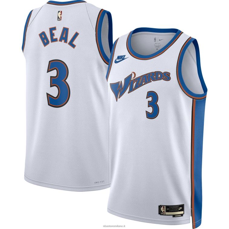 NBA 00F2L135 Washington Wizards Bradley Beal Nike maglia swingman bianca