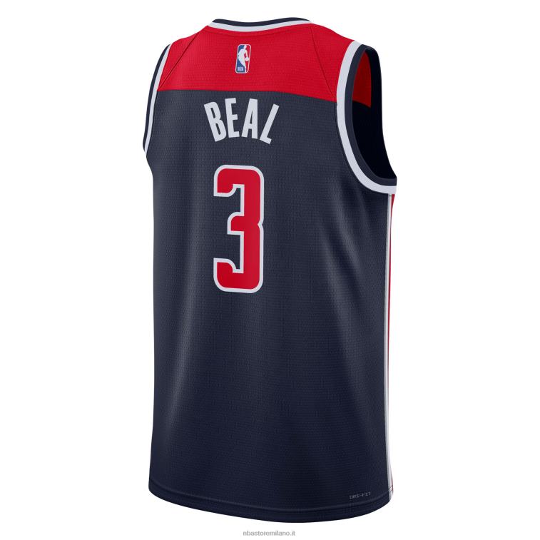 NBA 00F2L7826 Washington Wizards Bradley Beal Jordan marca maglia swingman navy