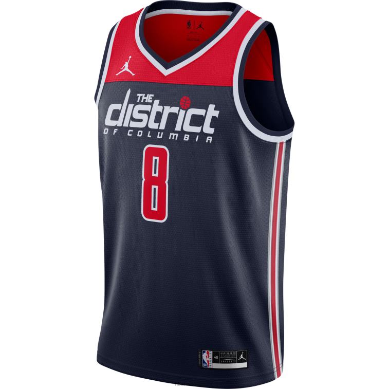 NBA 00F2L7827 Washington Wizards Rui Hachimura Jordan marca maglia da giocatore Swingman Navy