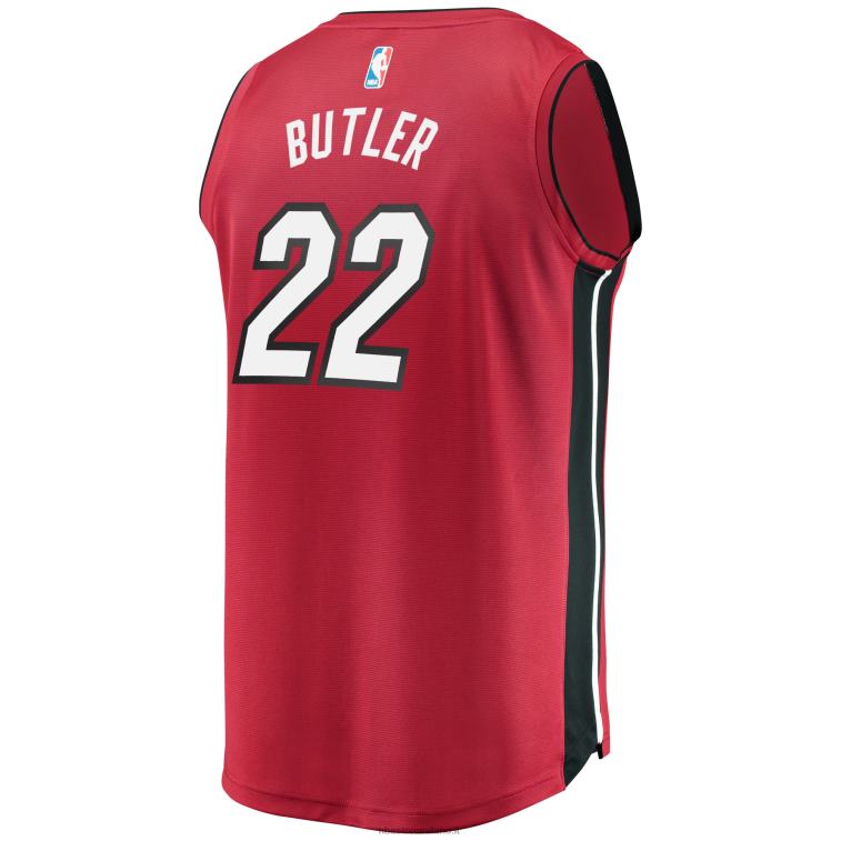 NBA 00F2L1028 miami heat jimmy butler maglia replica fast break rossa
