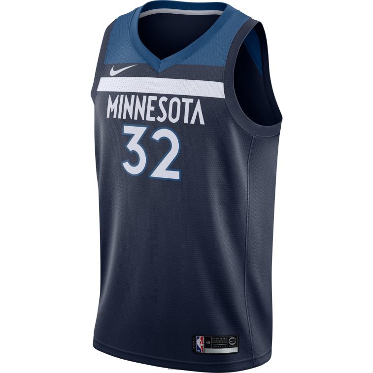 NBA 00F2L8146 Minnesota Timberwolves Karl-Anthony Town Nike Navy Swingman Jersey