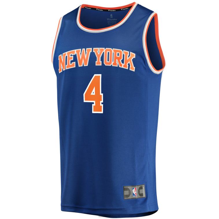 NBA 00F2L7526 New York Knicks derrick rosa maglia replica fast break blu