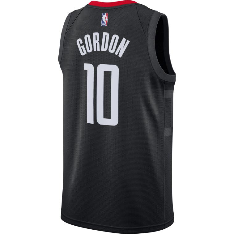NBA 00F2L1764 houston rockets eric gordon nike black swingman jersey statement edition
