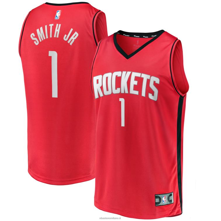 NBA 00F2L2121 Houston Rockets Jabari Smith Jr. Red Draft First Round Pick Maglia Fast Break Replica