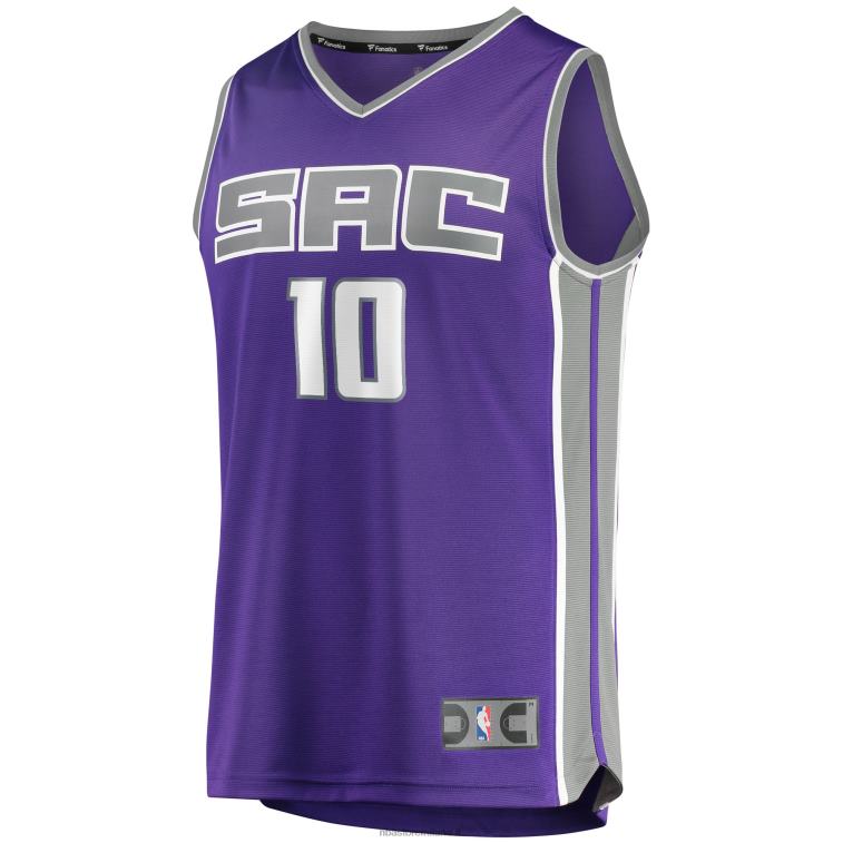 NBA 00F2L186 sacramento kings domantas sabonis maglia viola fast break replica