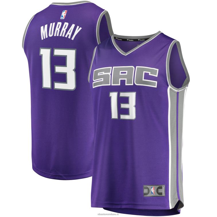 NBA 00F2L254 Sacramento Kings Keegan Murray Purple Draft First Round Pick Fast Break Replica Player Jersey