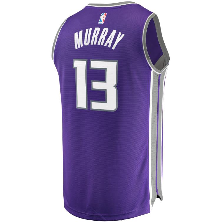 NBA 00F2L254 Sacramento Kings Keegan Murray Purple Draft First Round Pick Fast Break Replica Player Jersey
