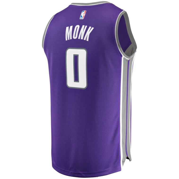 NBA 00F2L405 sacramento kings malik monaco viola fast break replica maglia