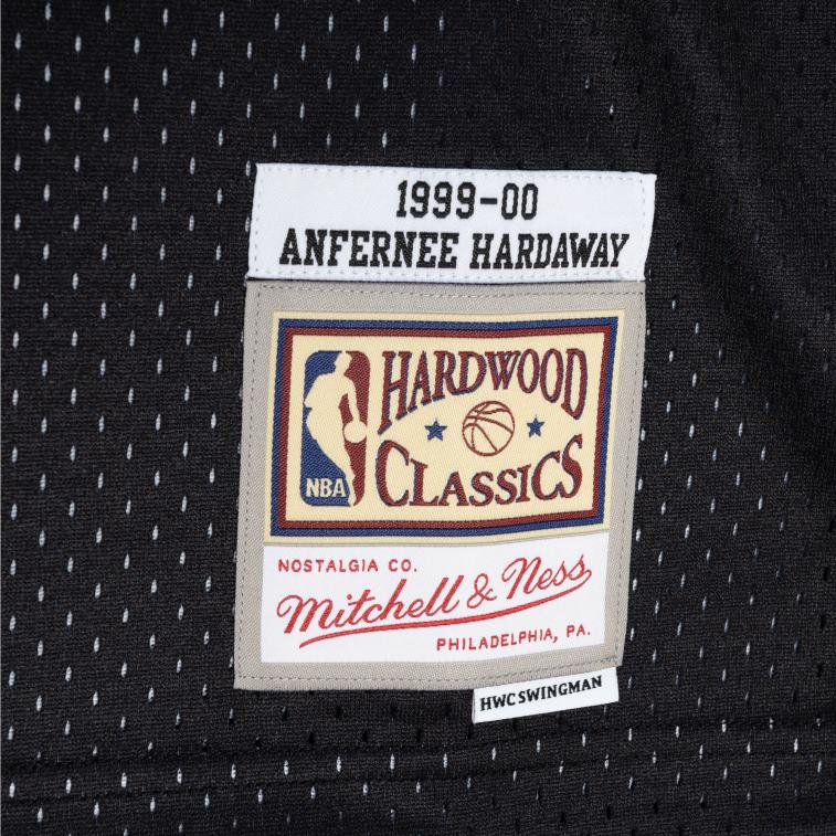 NBA 00F2L1514 phoenix suns penny hardaway mitchell & ness viola/nero hardwood classici split swingman jersey