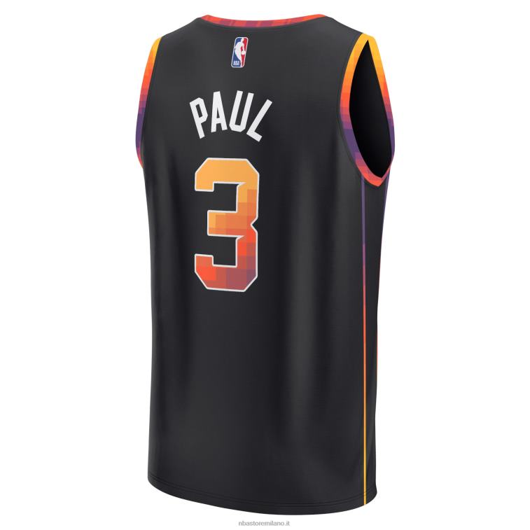 NBA 00F2L196 phoenix suns chris paul maglia giocatore di contropiede nero