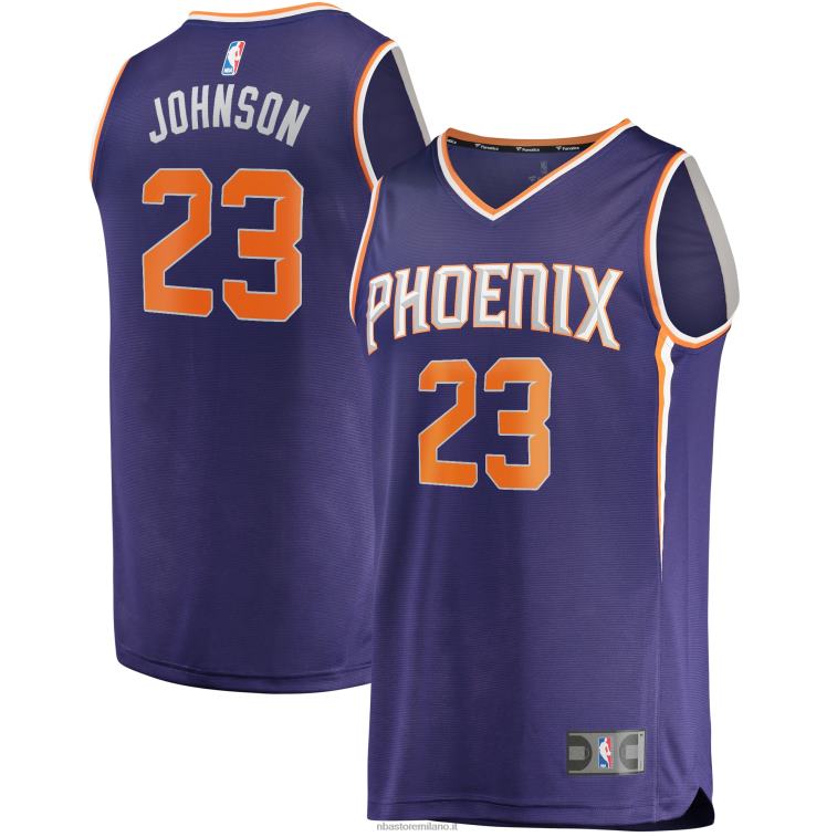 NBA 00F2L3165 phoenix suns cameron johnson viola replica fast break maglia