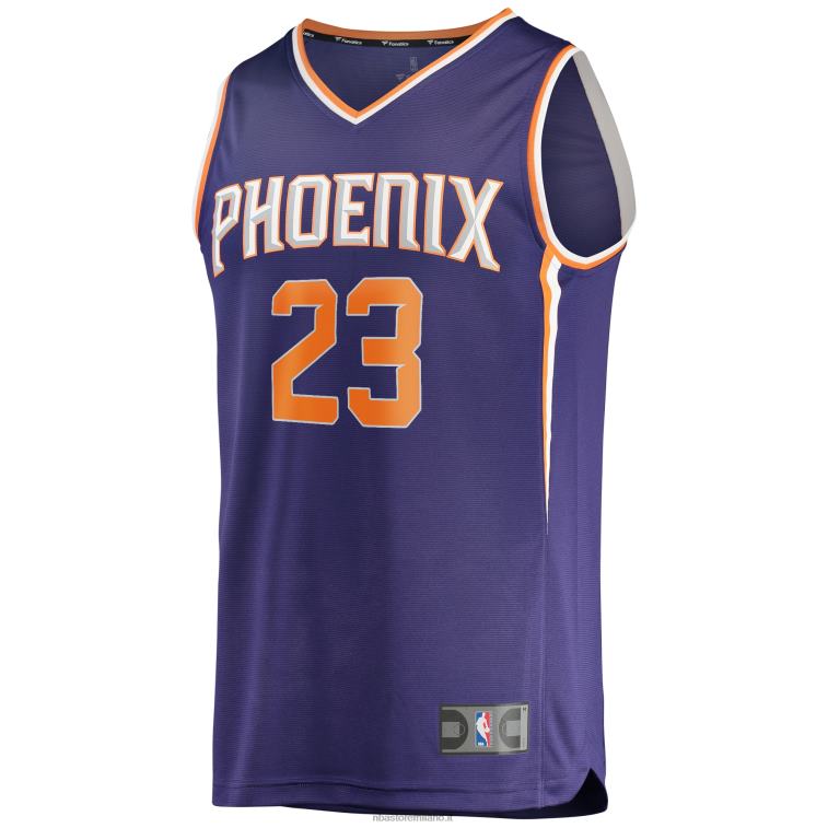 NBA 00F2L3165 phoenix suns cameron johnson viola replica fast break maglia