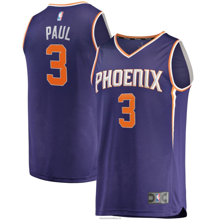 NBA 00F2L3238 phoenix suns chris paul viola fast break replica giocatore maglia