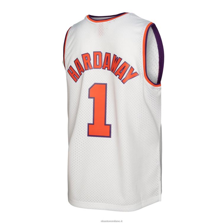 NBA 00F2L4003 phoenix suns penny hardaway mitchell & ness bianco legno duro classici maglia swingman