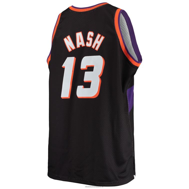 NBA 00F2L597 phoenix suns steve nash mitchell & ness black big & tall maglia classica in legno duro