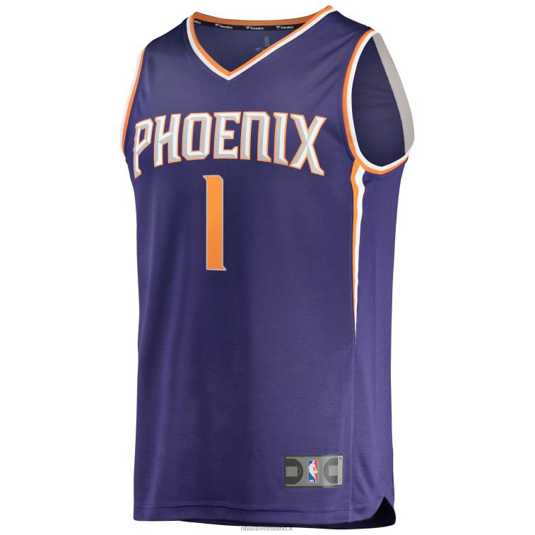 NBA 00F2L704 fenice suns devin booker viola fast break replica giocatore maglia