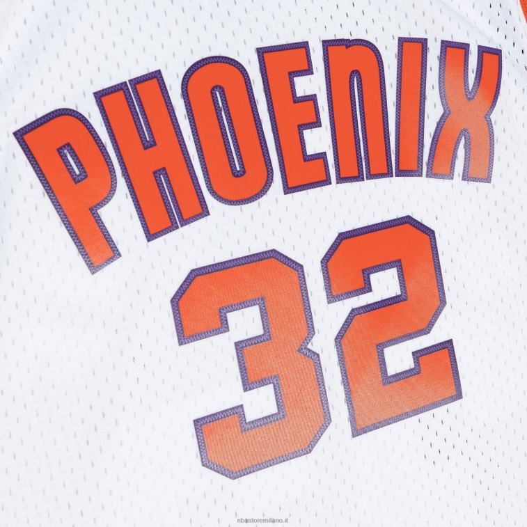 NBA 00F2L7282 phoenix suns amar\'e stoudemire maglia swingman mitchell & ness white hardwood classics