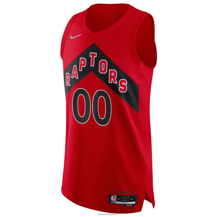 NBA 00F2L6275 toronto raptors nike red diamond swingman maglia personalizzata autentica